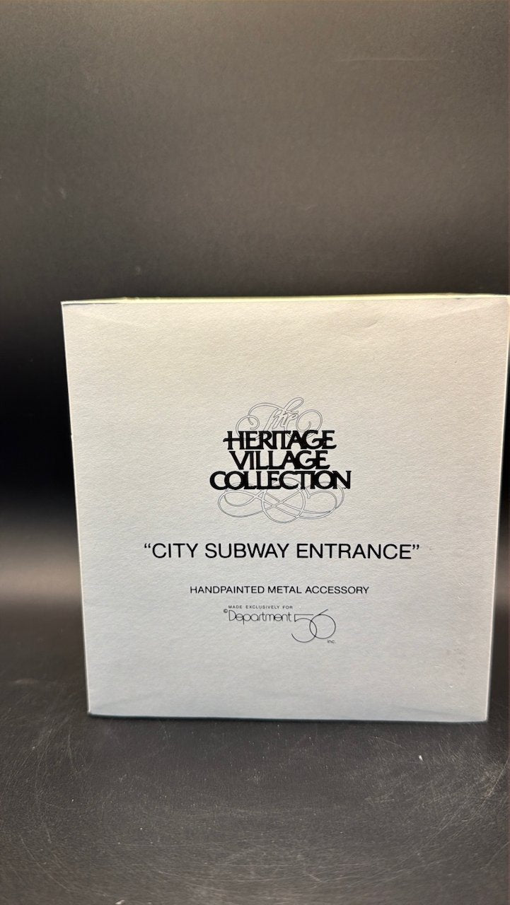 City Subway Entrance
