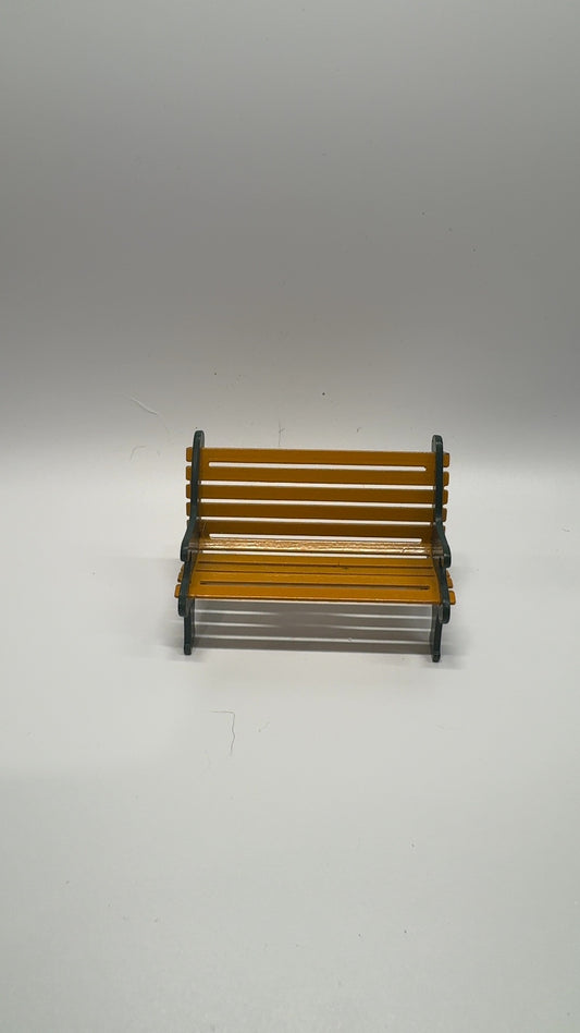 Wrought Iron Park Bench