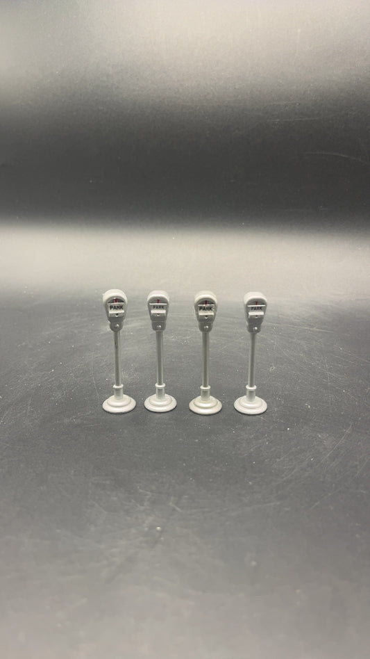 Parking Meter Set Of 4
