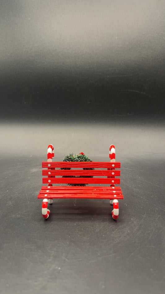 Candy Cane Bench