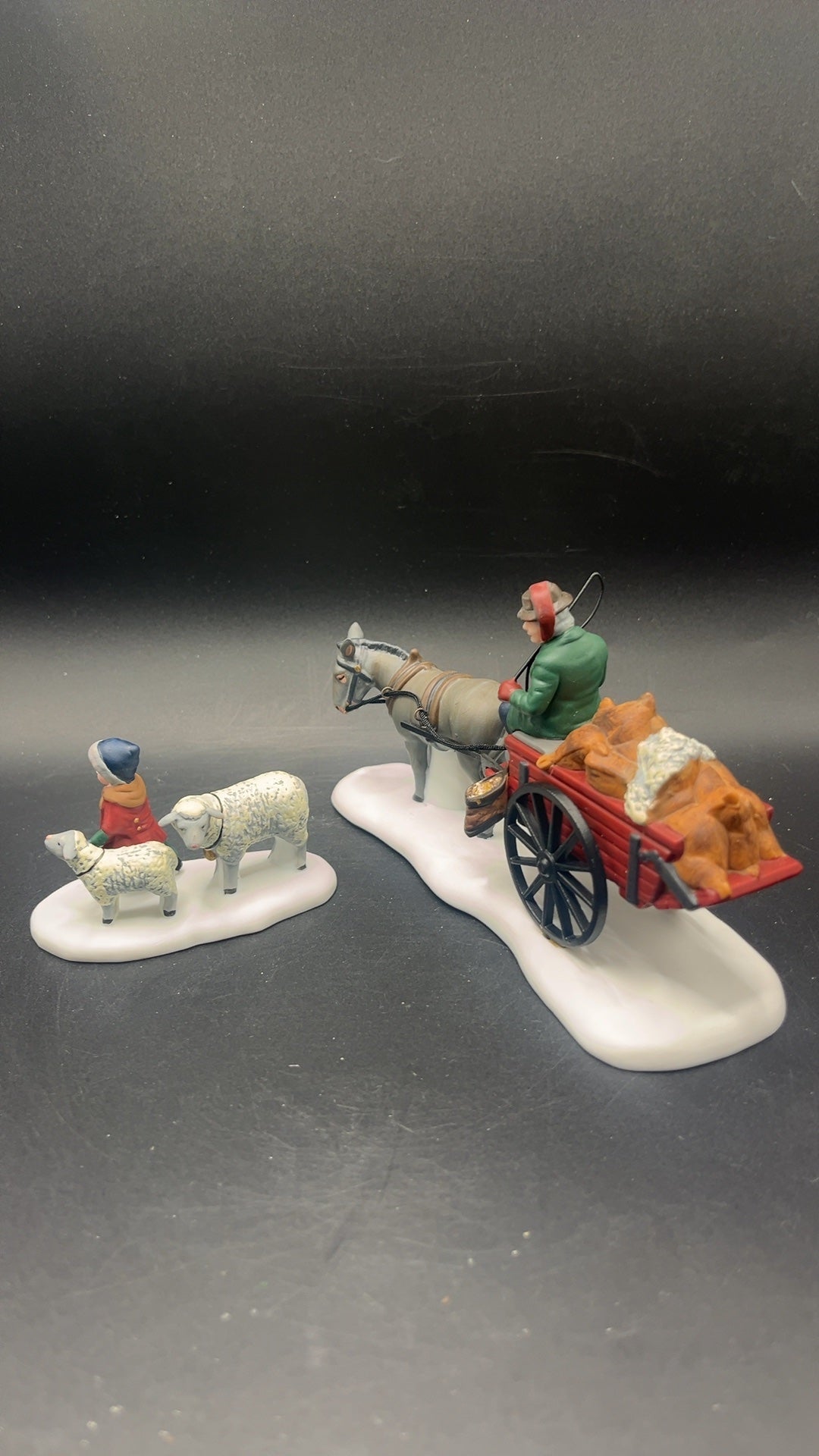 Bringing Fleeces To The Mill