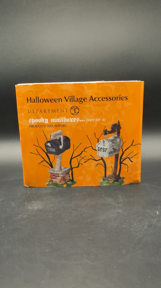 Spooky Mailboxes…