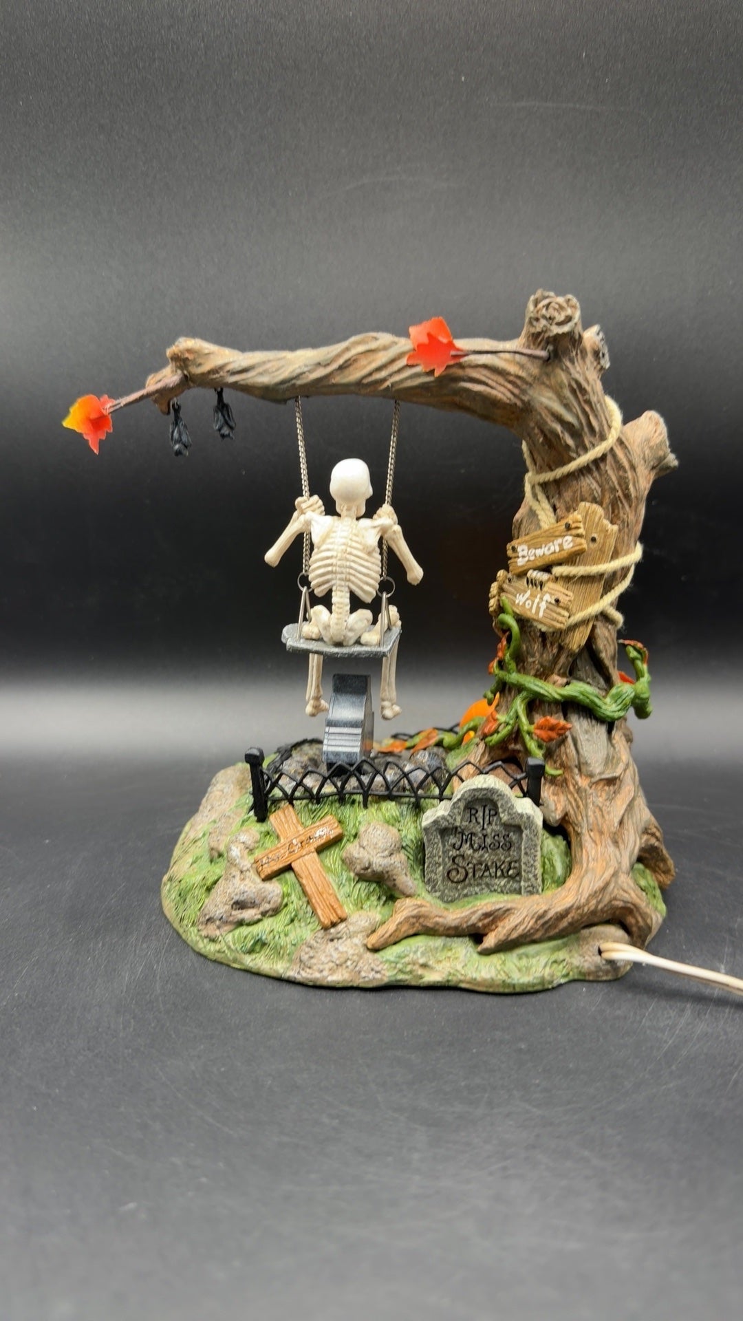 Village Animated Swinging Skeleton