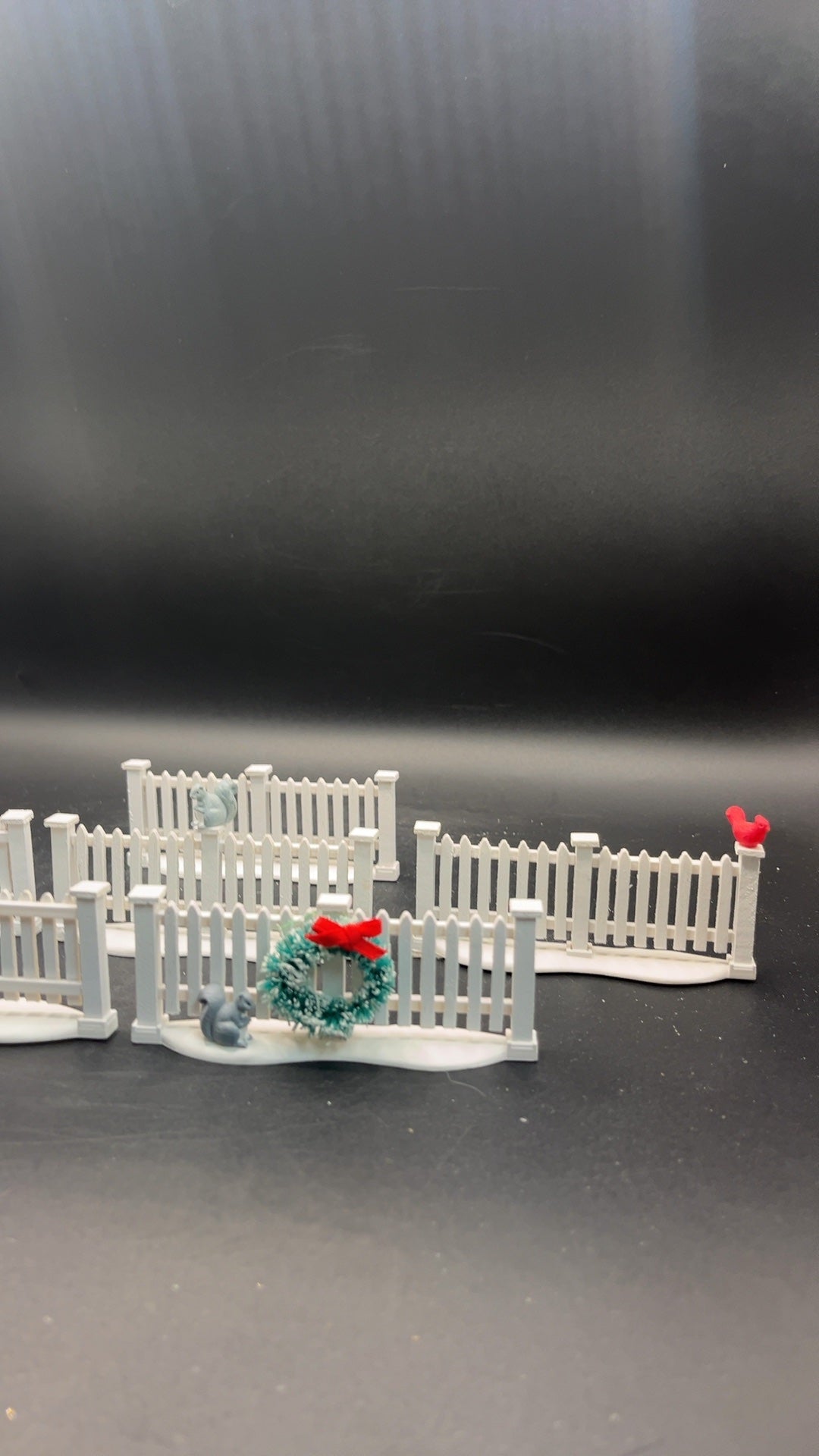 White Picket Fence Extensions Set Of 6