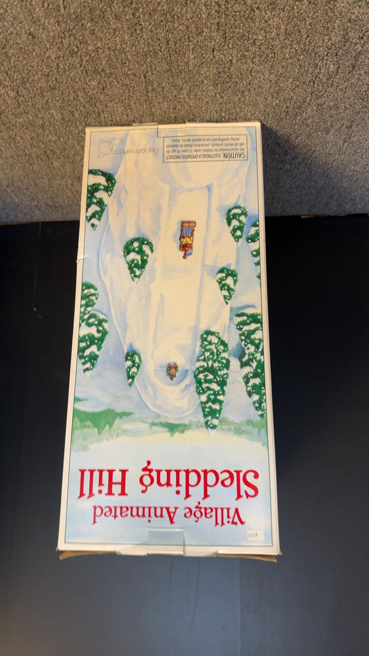 Village Sledding Hill (Animated)- Read Description