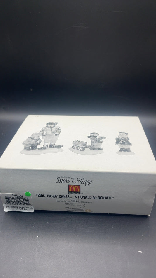 Kids, Candy Canes… & Ronald McDonald