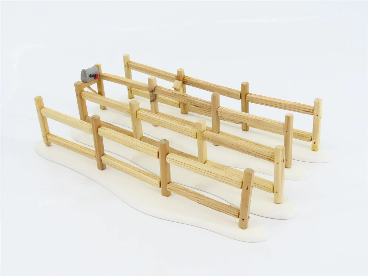 Split Rail Fence Set Of 4