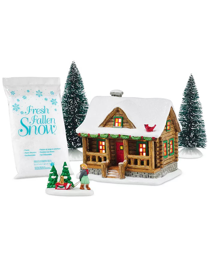 Holiday Cabin Gift Set Of 5