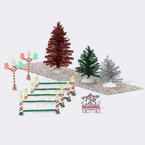 Winter Wonderland Landscape (set Of 11)