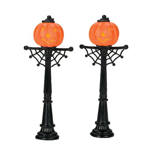 Pumpkin Street Lamps