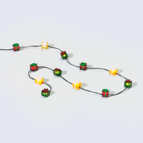 String Of 12 Christmas Presents Lights
