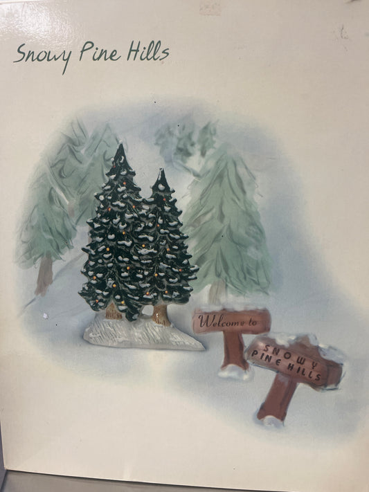 Snowy Pine Hills