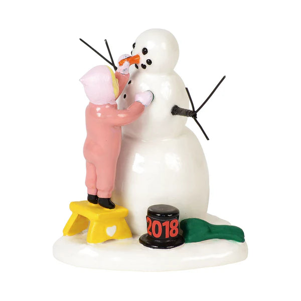 Lucky The Snowman Dated 2018