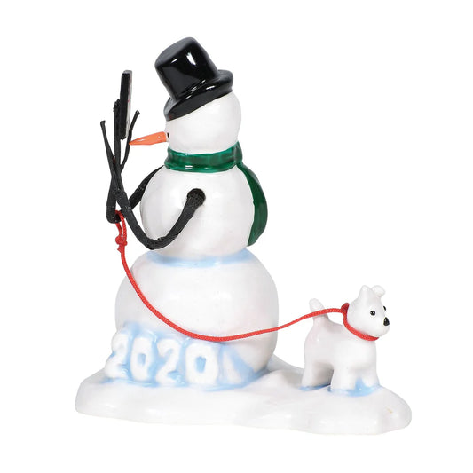 Lucky The Snowman, Dated 2020