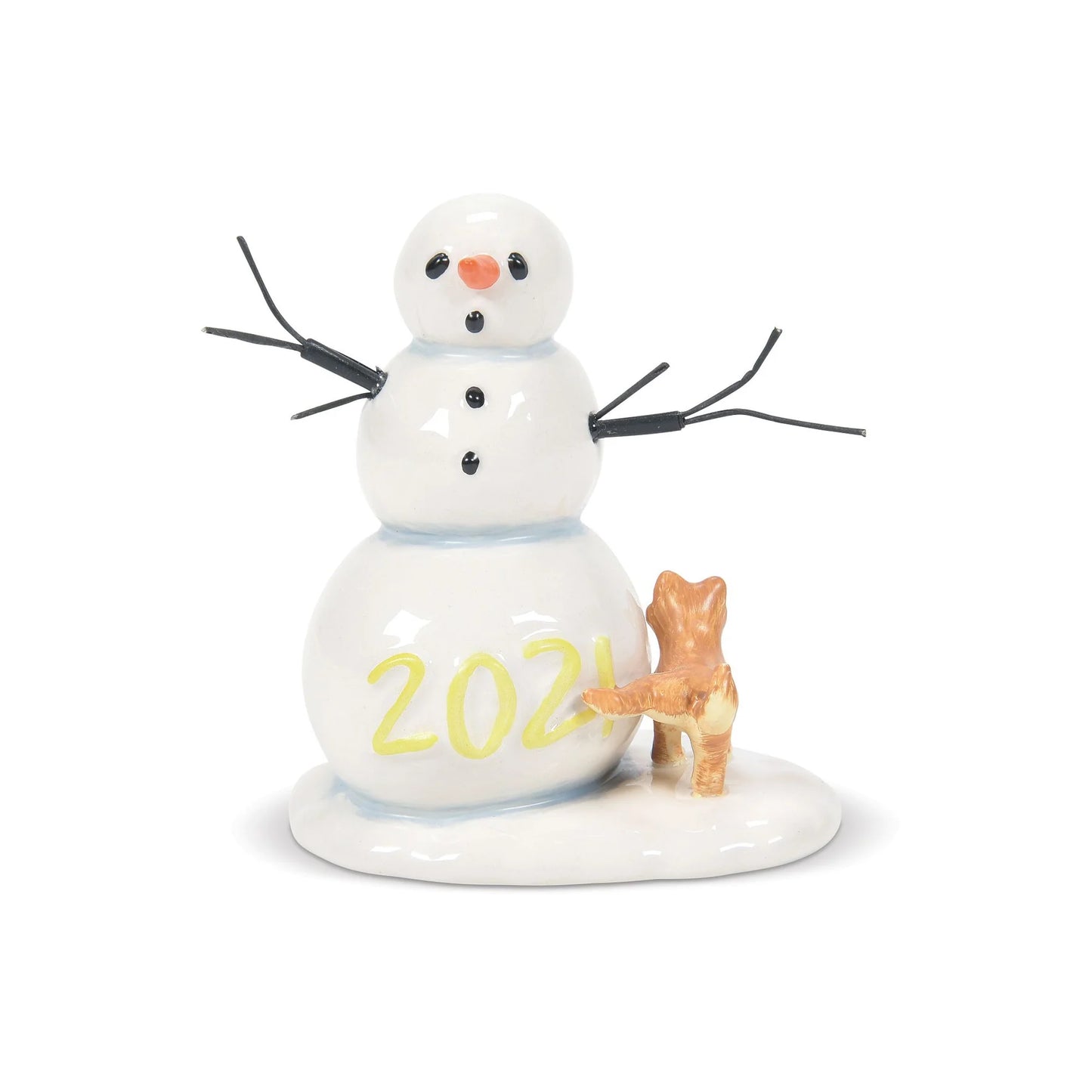 Lucky The Snowman Dated 2021