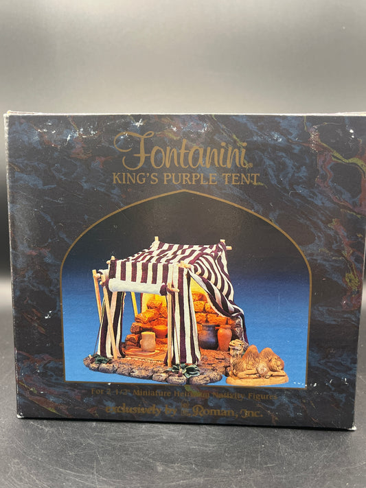 Fontanini King's Purple Tent