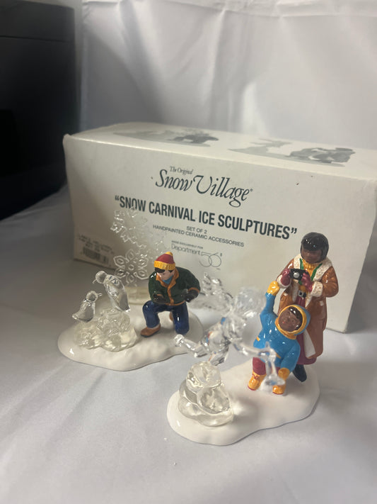 Snow Carnival Ice Sculptures