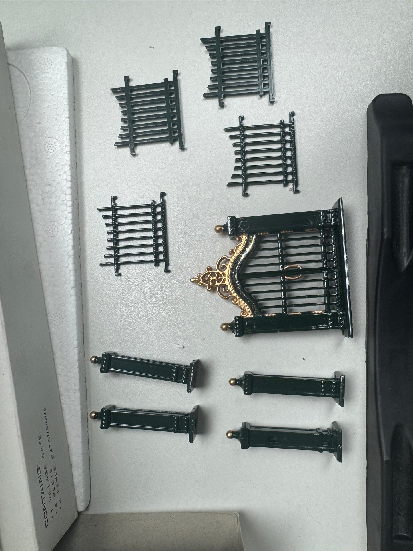Village Wrought Iron Fence Extensions (9 piece set)