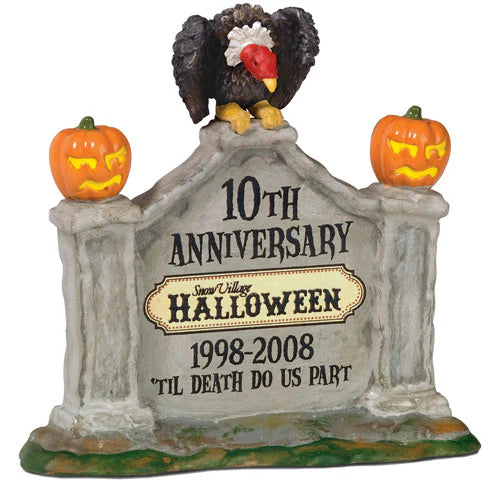 Halloween 10th Anniversary Sign