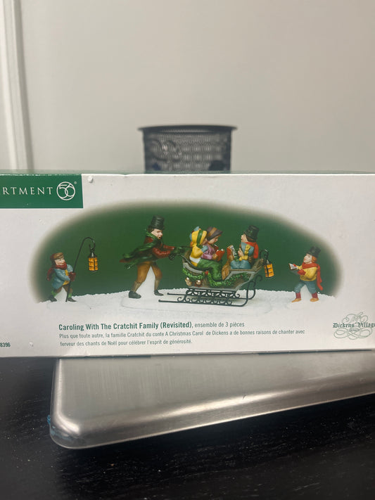 Caroling With The Cratchit Family (revisited)