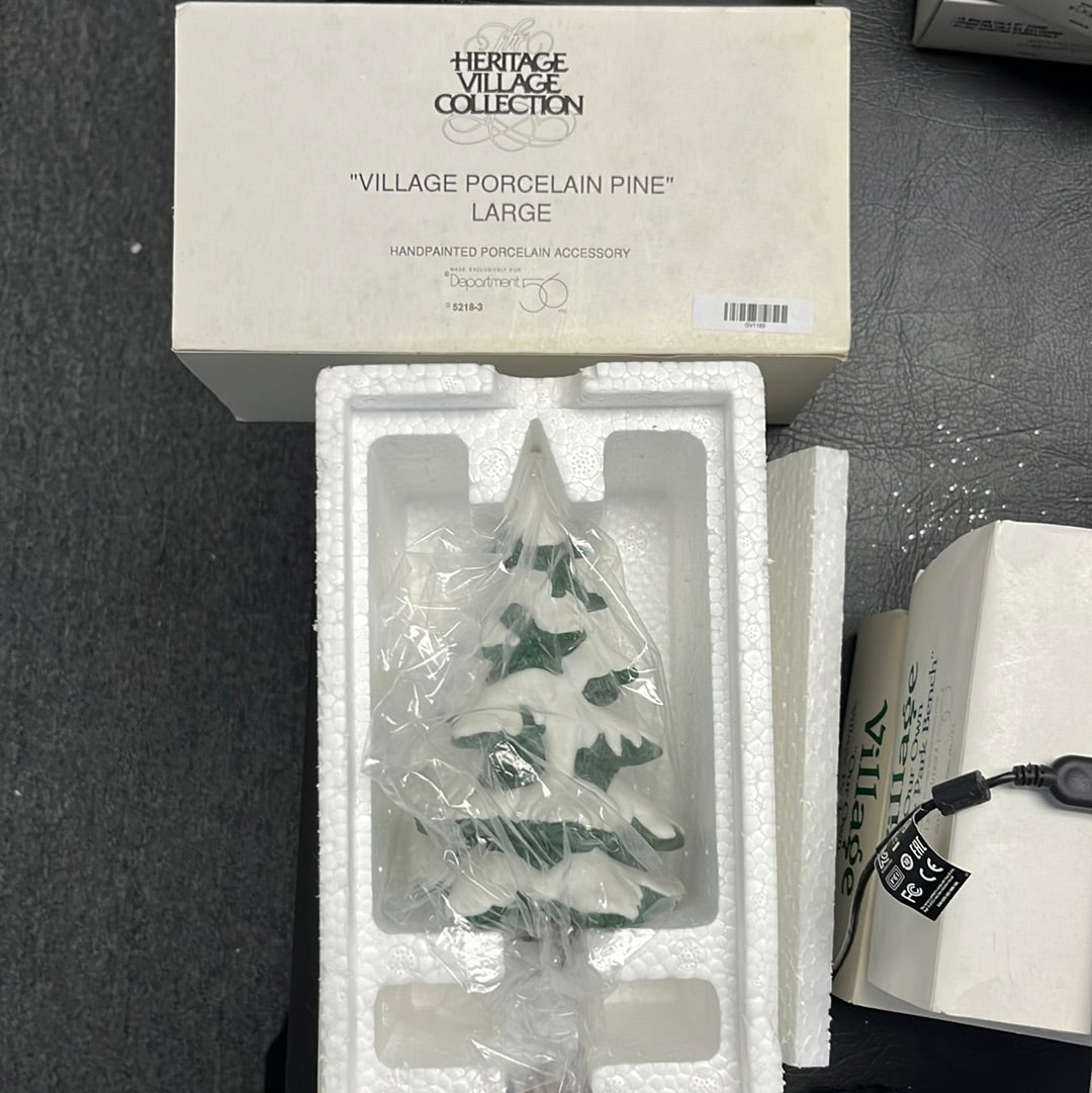 Village Porcelain Pine Large