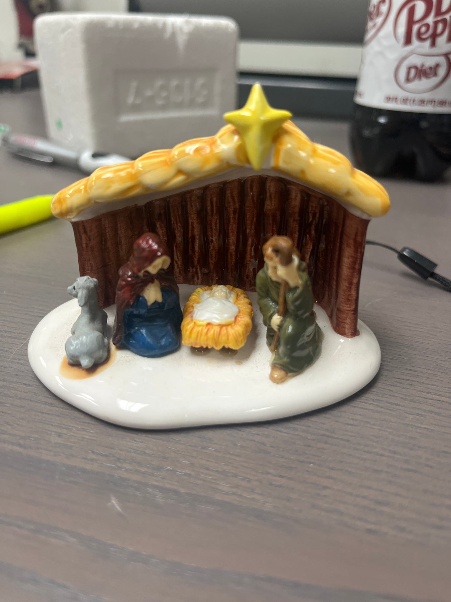 Outdoor Nativity Scene