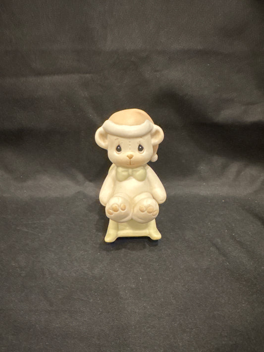 Teddy Bear On Rocking Chair 1989