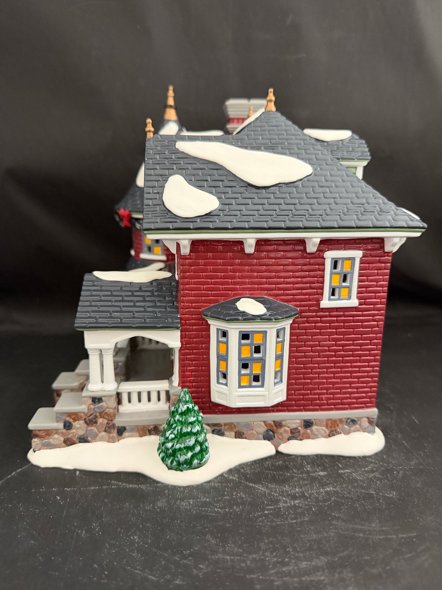 1224 Kissing Claus Lane Set of 4
