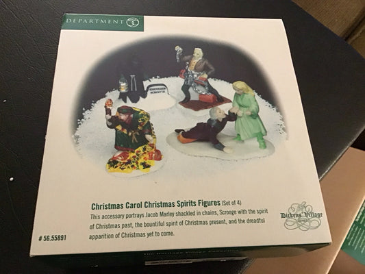 Christmas Carol Christmas Spirits Figures