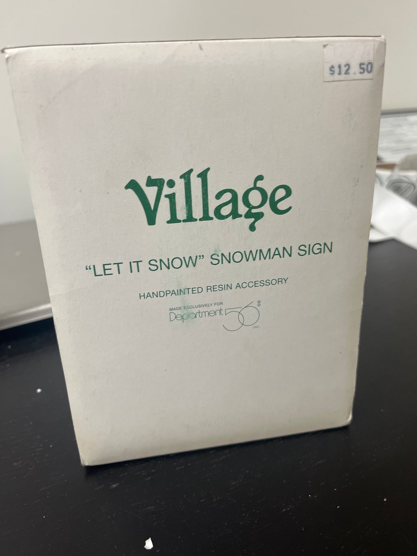 “let It Snow” Snowman Sign