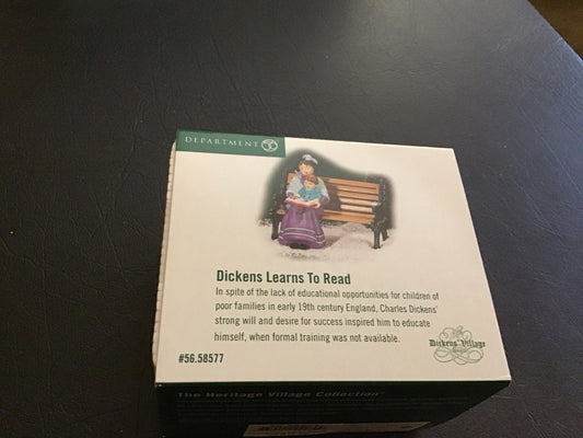 Dickens Learns To Read