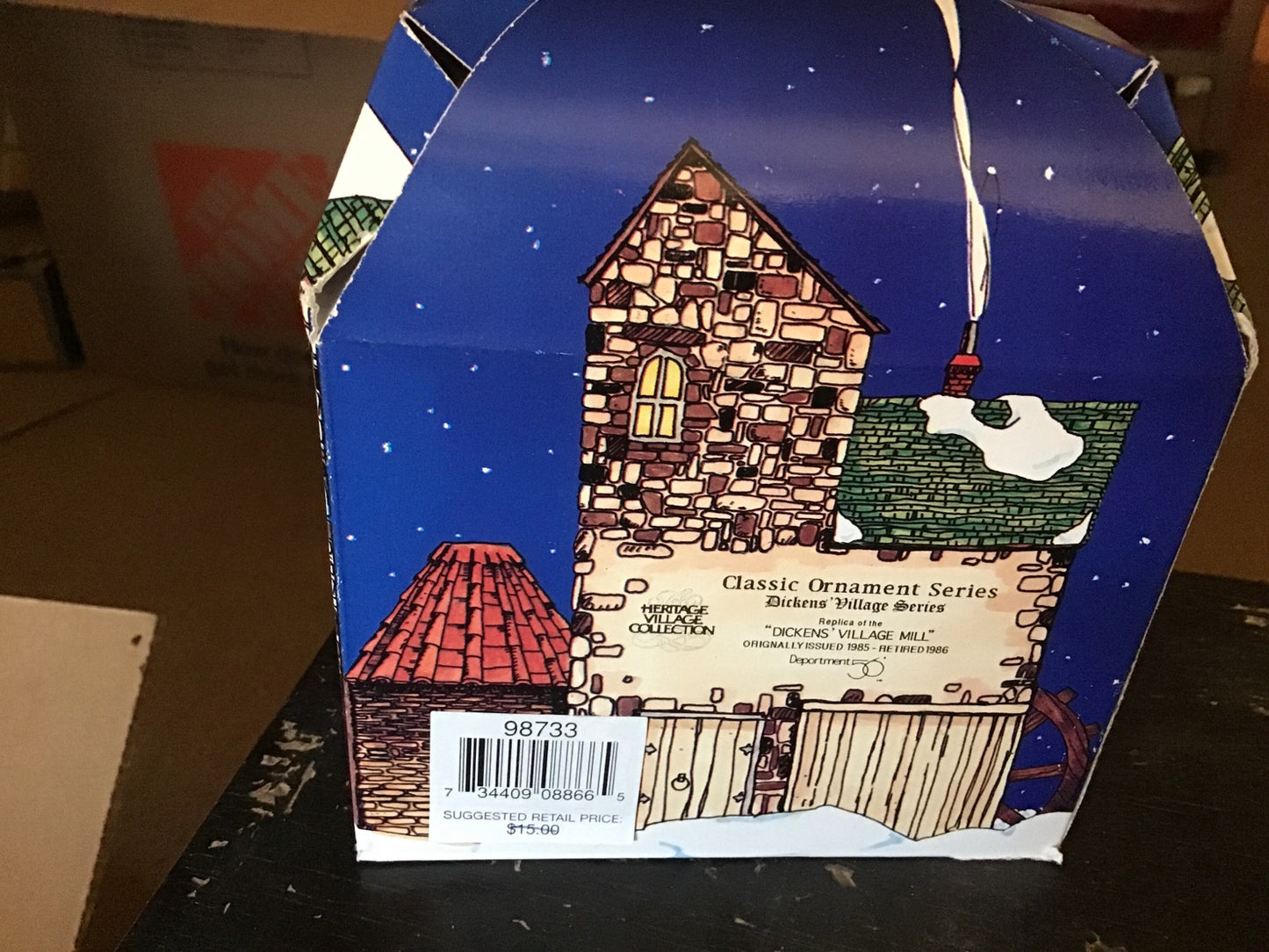 Dickens Village Mill (Ornament)