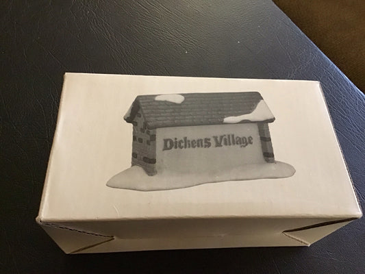 Dickens’ Village Sign