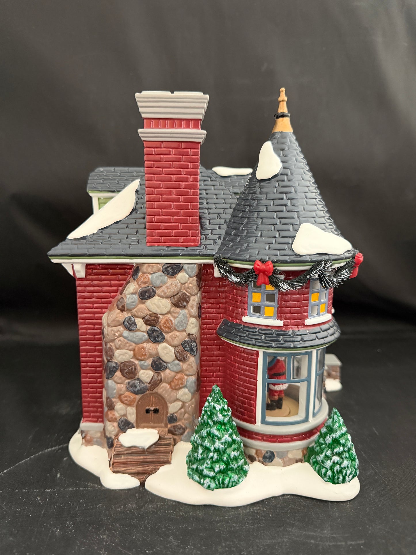 1224 Kissing Claus Lane Set of 4