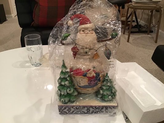 Frosty Santa. Santa Snowman