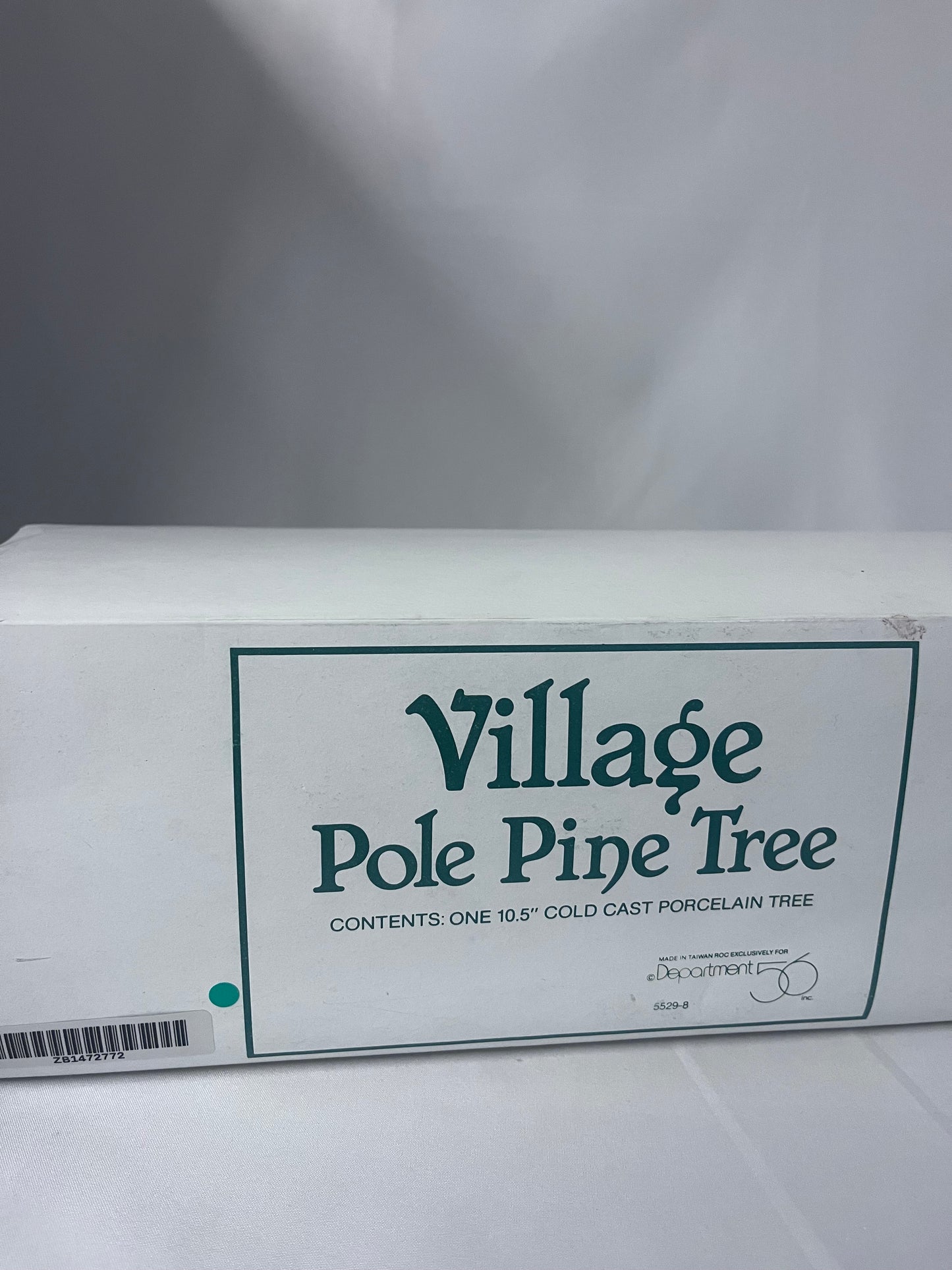 Village Pole Pine Tree 10.5”- See Description