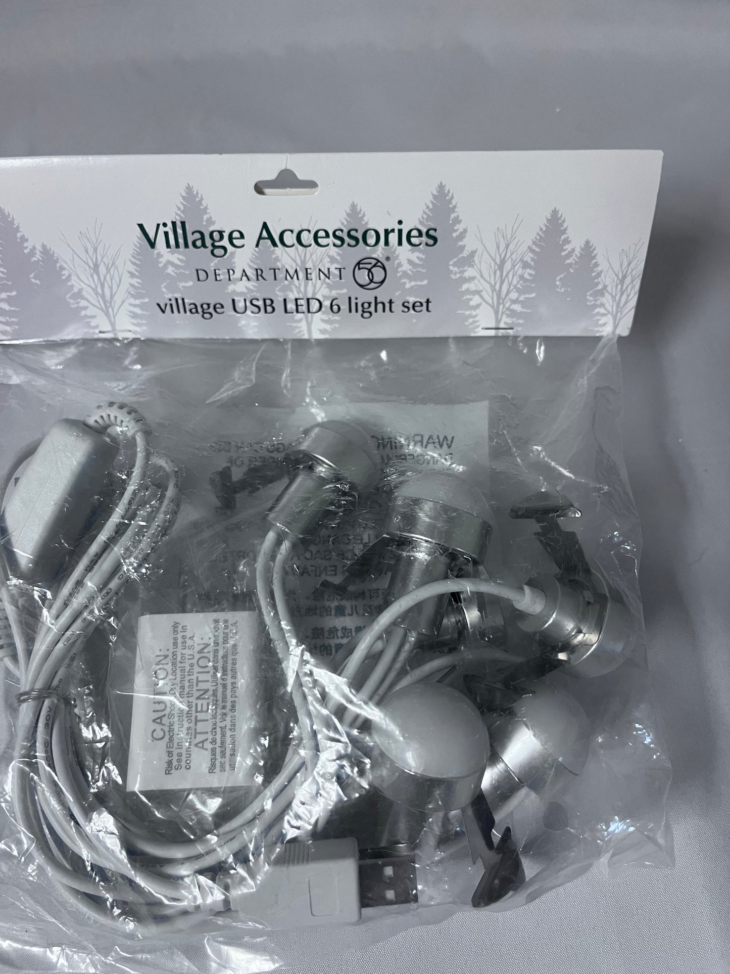 Village USB LED 6 Light Set