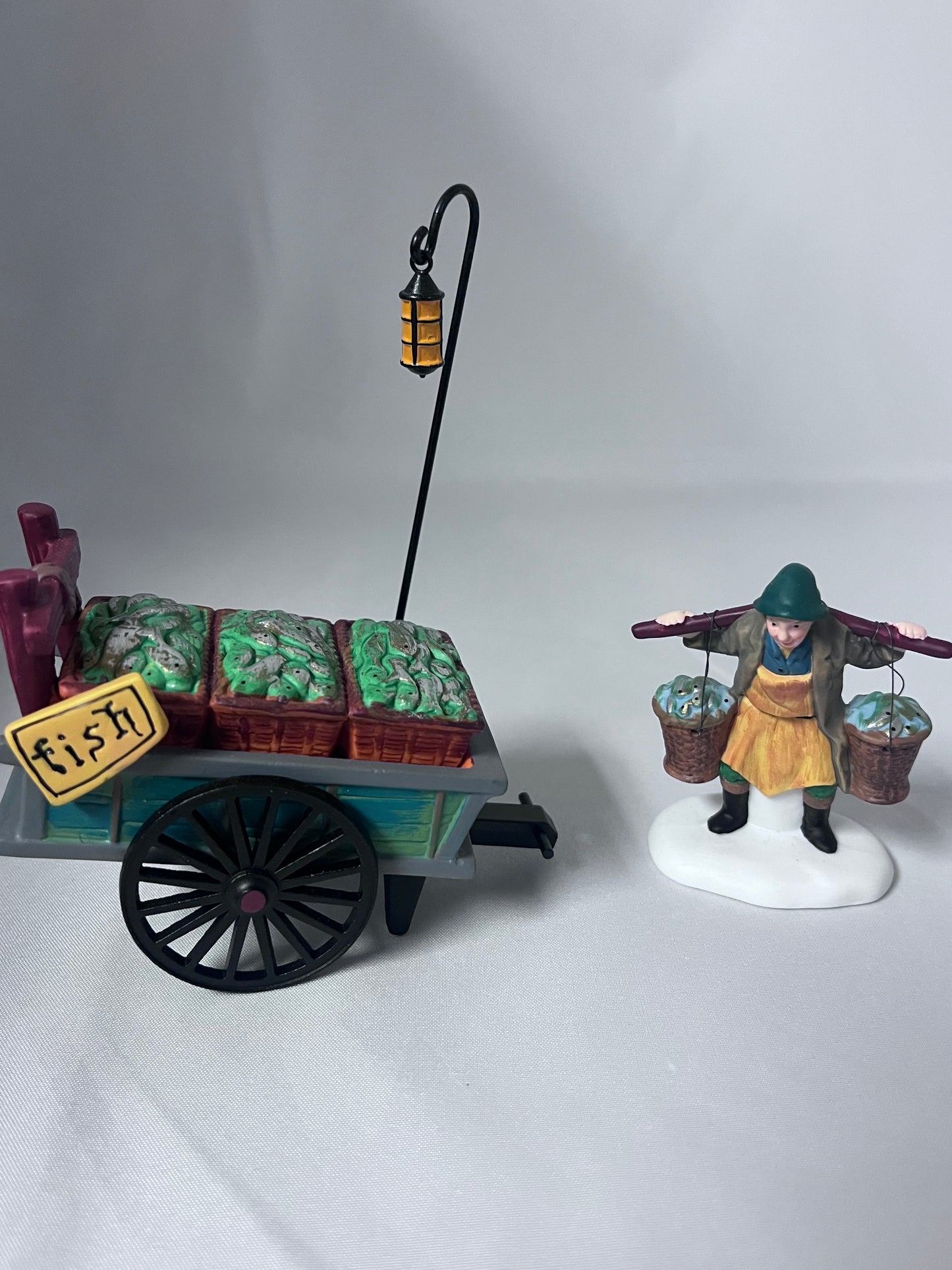 Chelsea Market Fish Monger And Cart