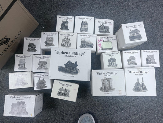 Dickens Village Miniatures- AS IS