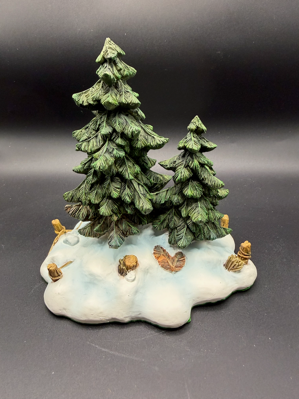 Double Pine Trees