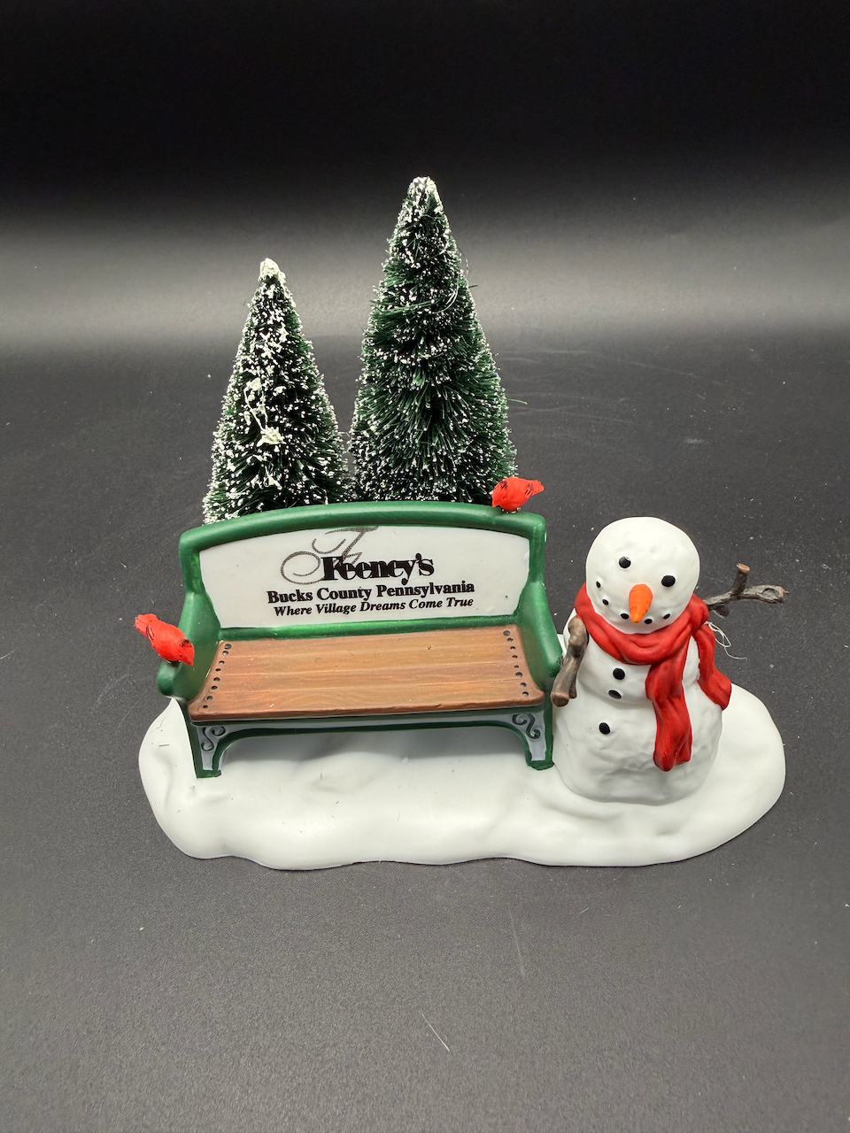 Our Own Village Park Bench - See Description