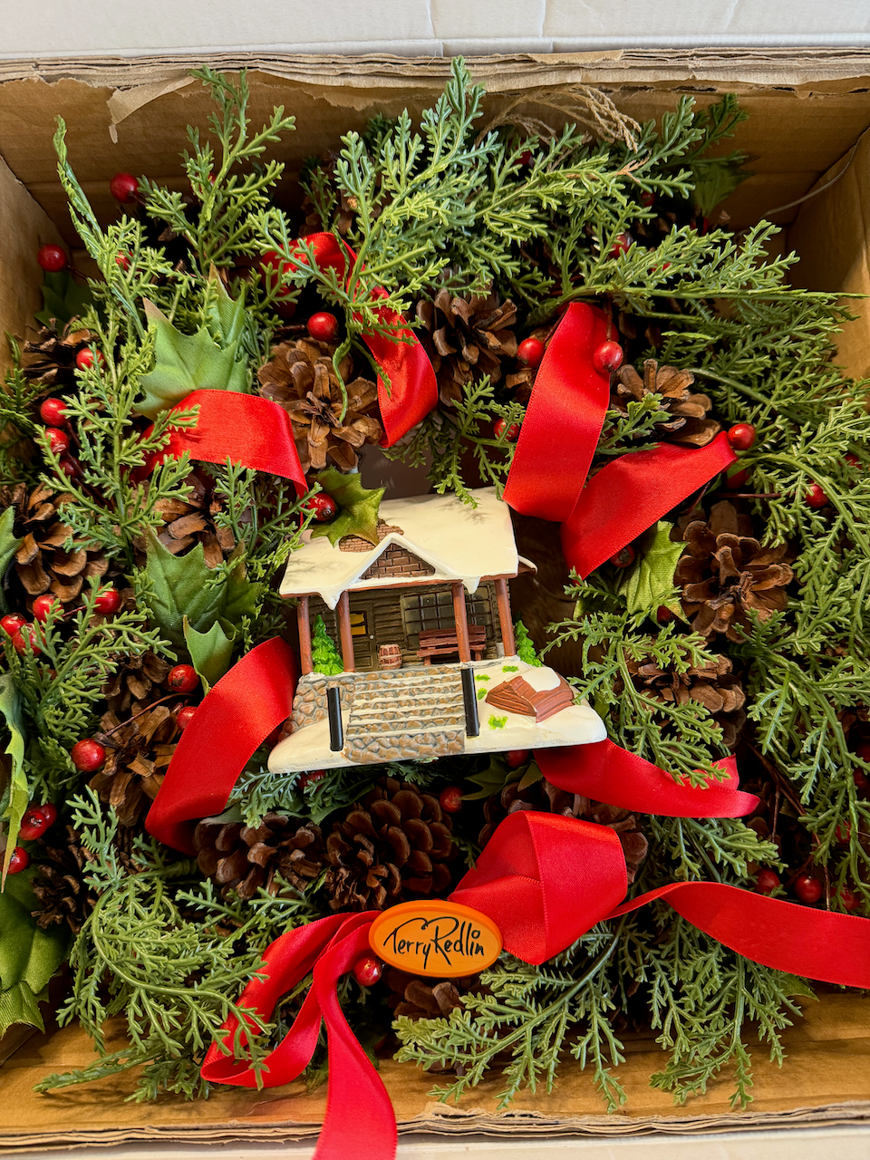 Evening With Friends, Holiday Wreath