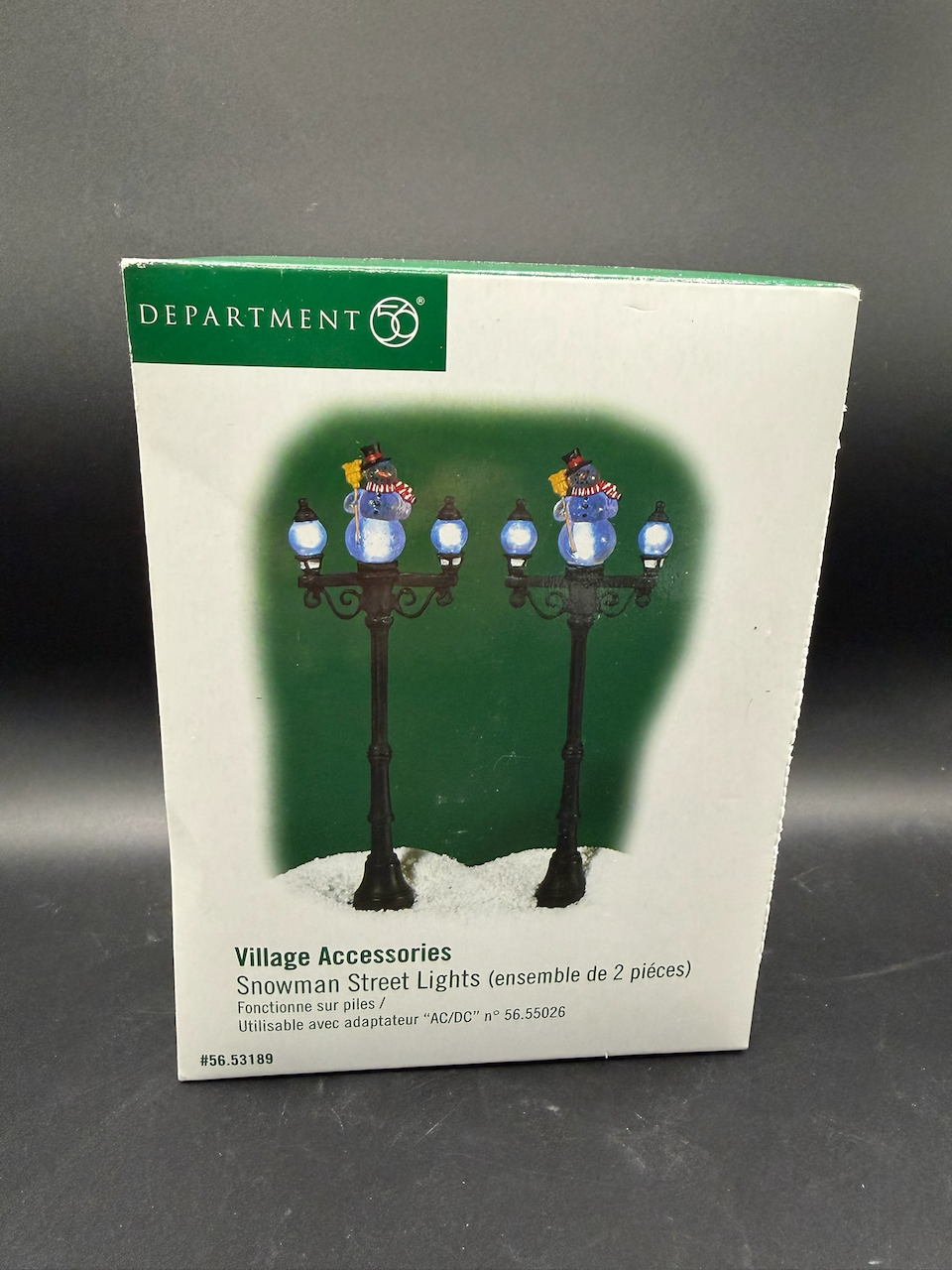 Snowman Street Lights