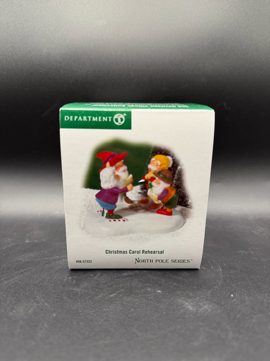 Christmas Carol Rehearsal