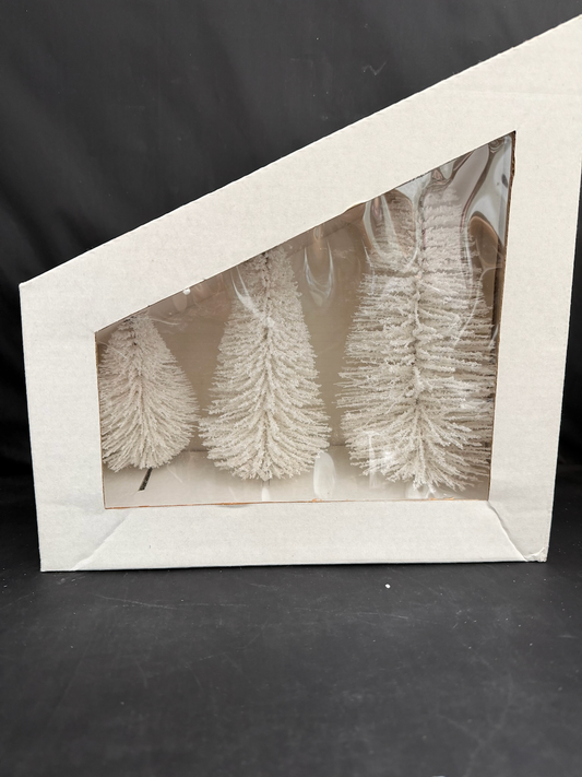 Village Arctic Pines Set Of 3