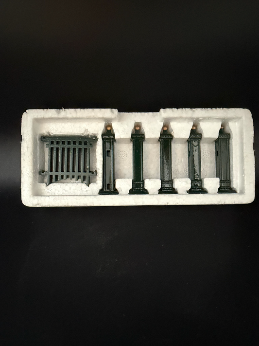 Village Wrought Iron Fence Extensions (9 piece set)