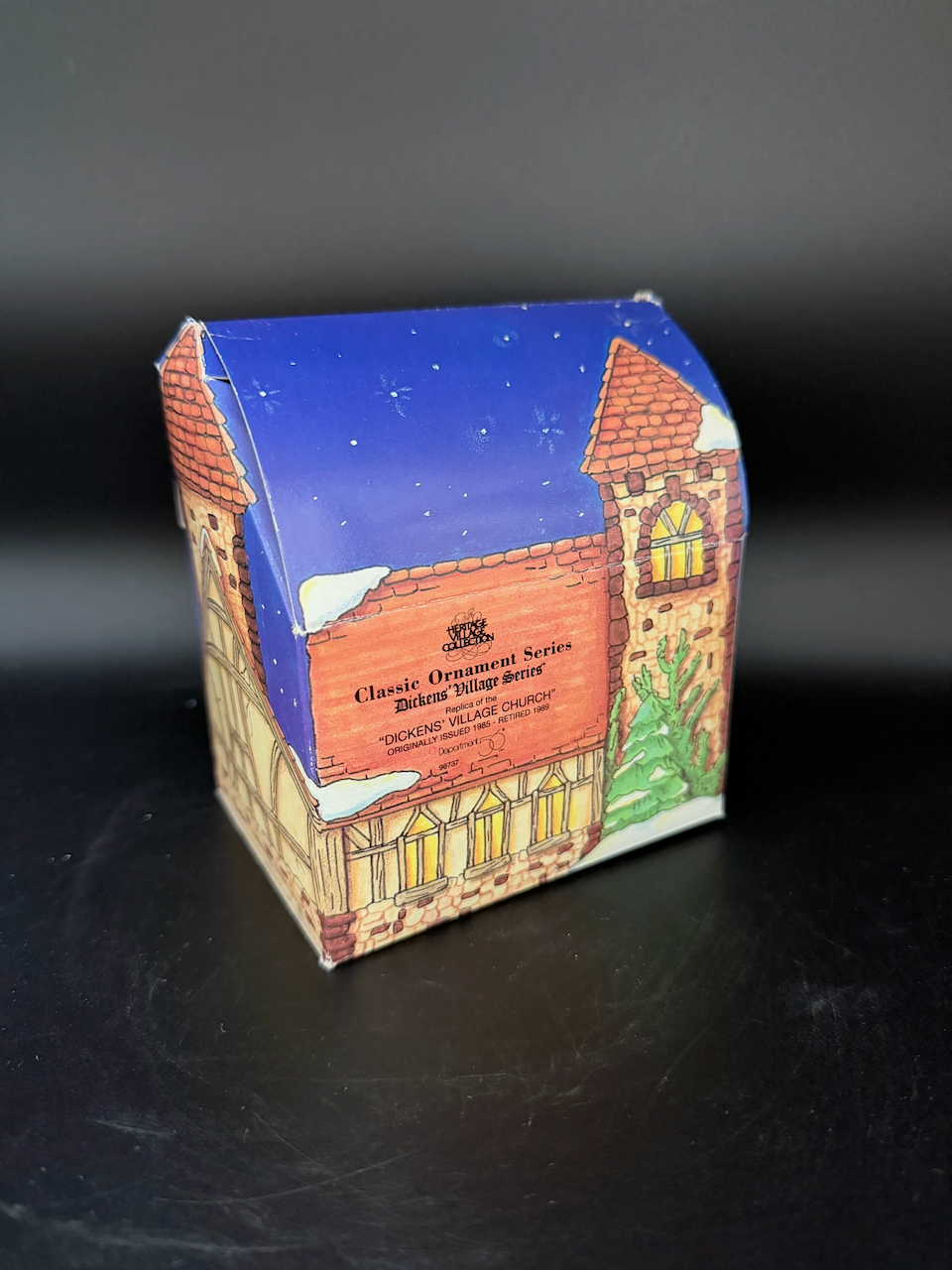 Dickens’ Village Church (Ornament)