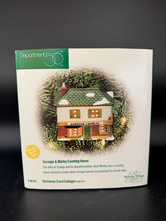 Scrooge & Marley Counting House - Ornament