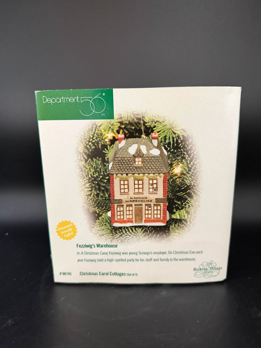 Fezziwig's Warehouse - Ornament