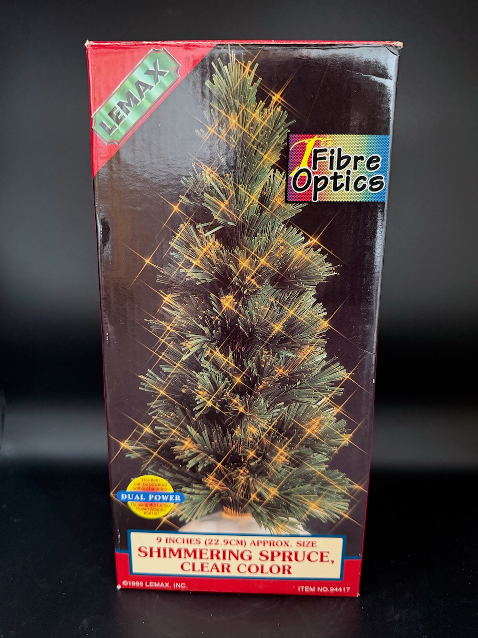 9 Inch Shimmering Spruce Clear Color